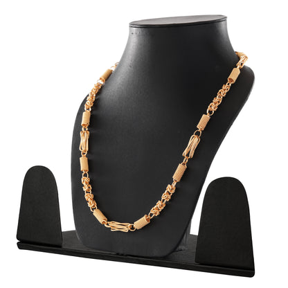 024 1Gm Gold Plated Chain for Men and Boys