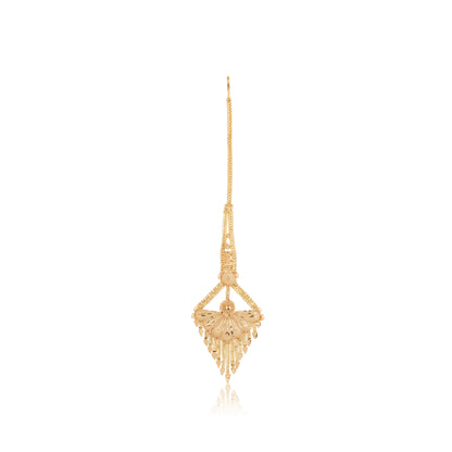 026 1Gm Gold Forehead Ornament (Maang Tikka)