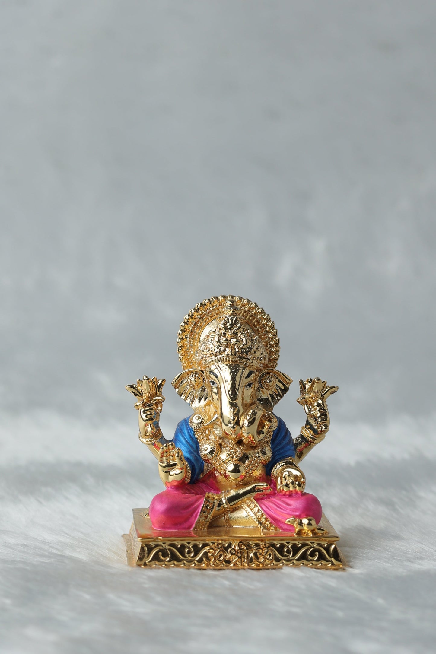 Gold Plated Ganpati ji