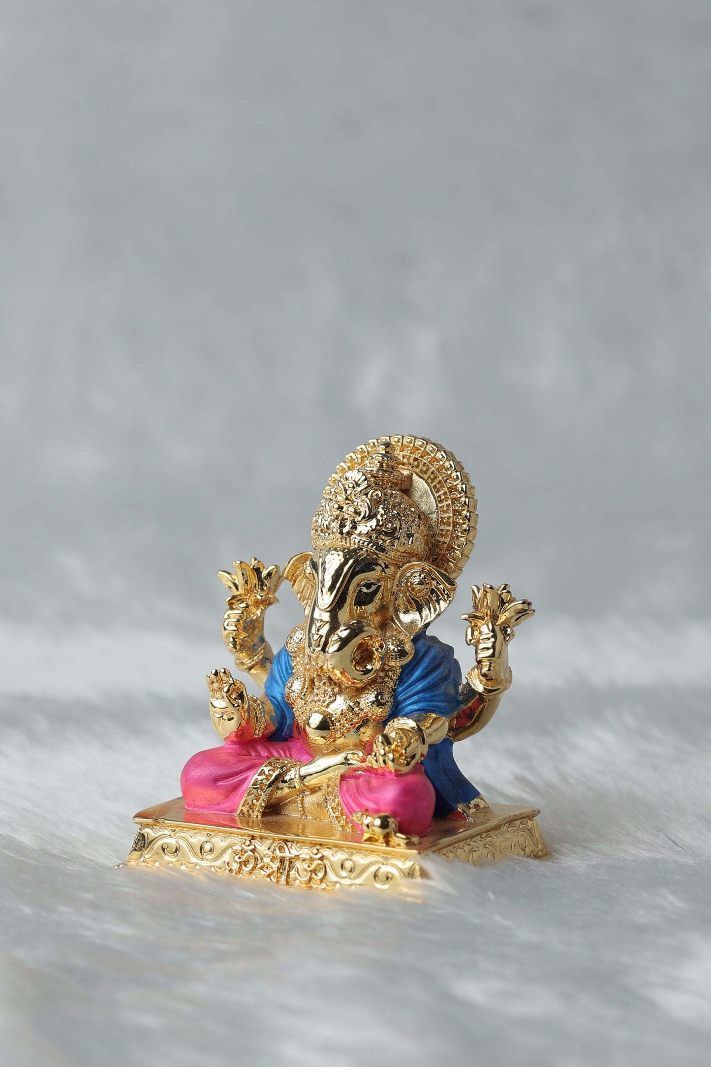 Gold Plated Ganpati ji